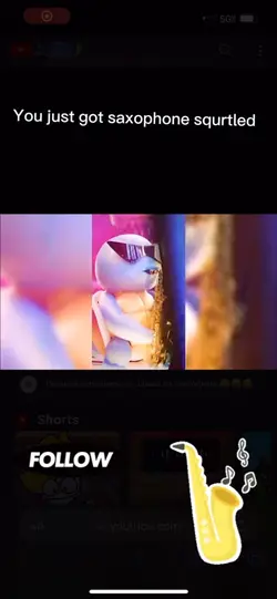 Saxophone squrtle