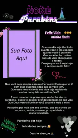 Parabéns Amiga