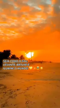 Uma foto por do Sol☀️