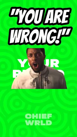 YOU ARE WRONG!