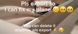 pls export guys