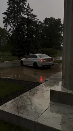 rainy bmw