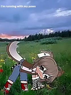 Running with my paws