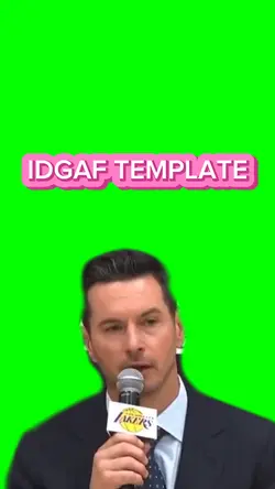 IDGAF TEMPLATE