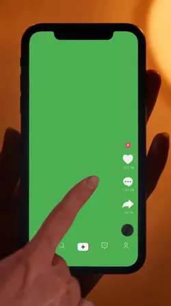 tela verde 