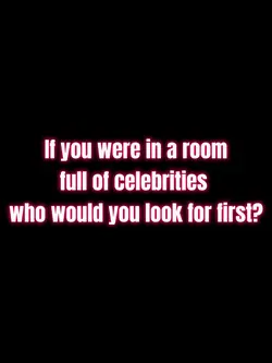 Room full of celebs