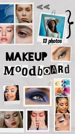 makeup moodboard 💄 