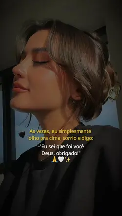 Deus, obrigada 🙏 