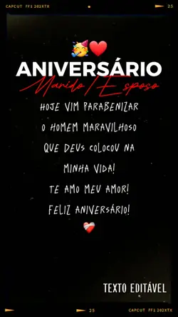 Aniversário Marido