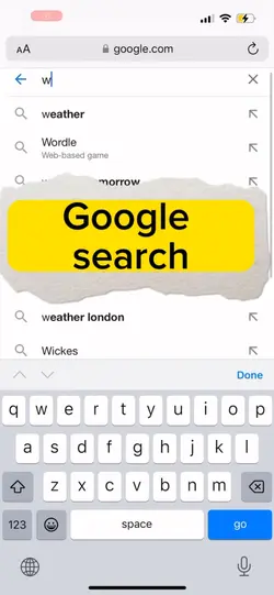 Google search - God