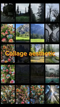 Collage aesthetic 