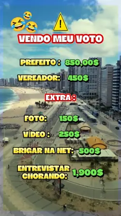 meme vendo meu voto