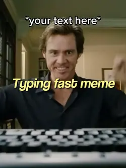 Typing fast ⌨️
