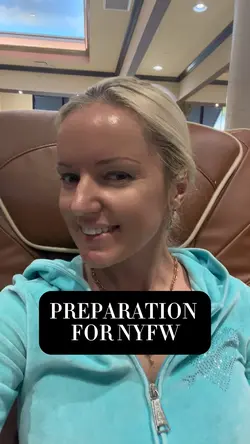 Preparation for NYFW