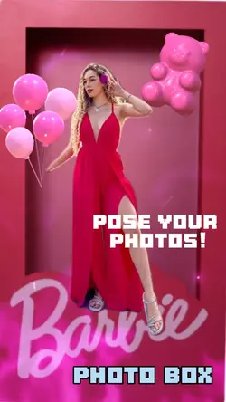 BARBIE PHOTO BOX