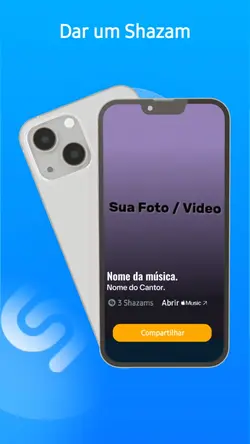 Pesquisa no Shazam 