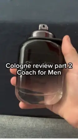Coach for men review