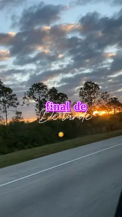 final de tarde 