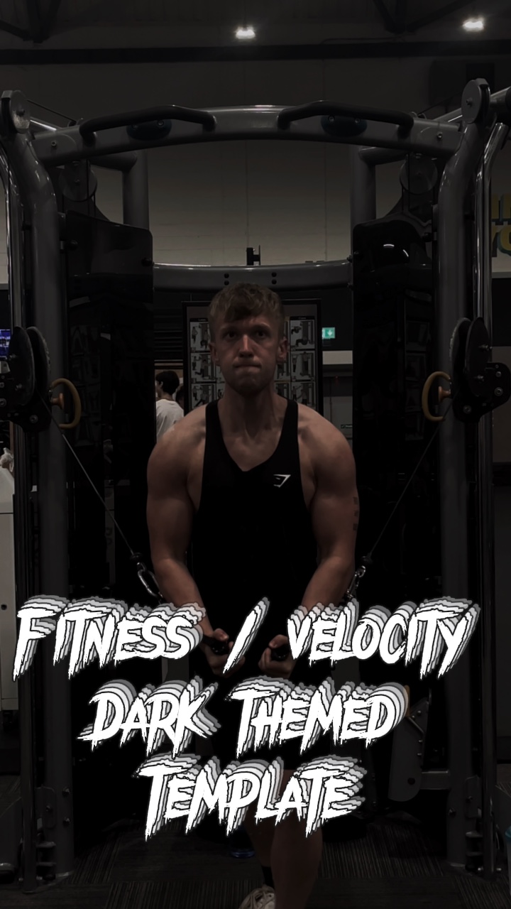 capcut template cover