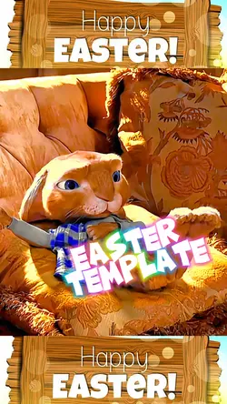 Happy Easter Templat