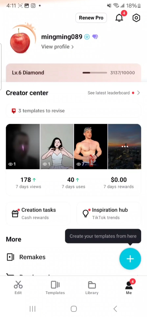 capcut template cover