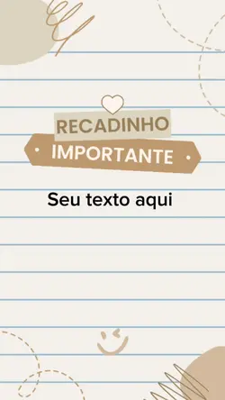 Recadinho Importante