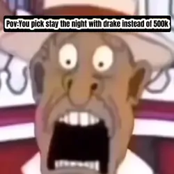drake leaked meme