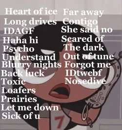 Who’s ur fav artist?