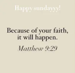 Happy Sunday y’all