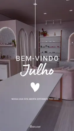 Loja aberta julho