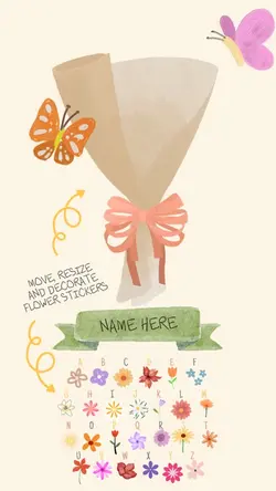 build a bouquet 💐💖✨