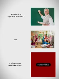 eu na aula...