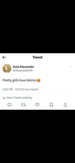Bikini/velocity 😍