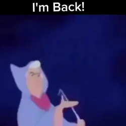 I'm back