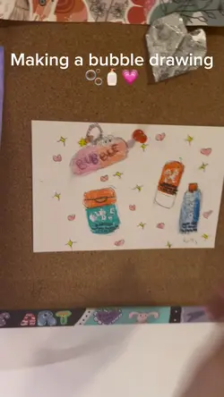 Bubble drawing!