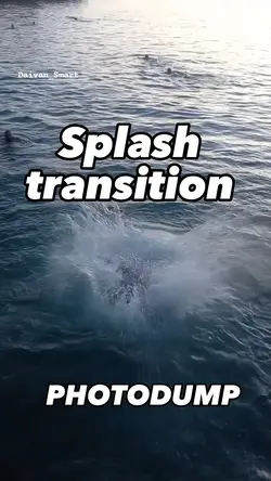 Splash transition 