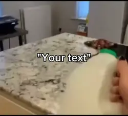 Milk flip meme