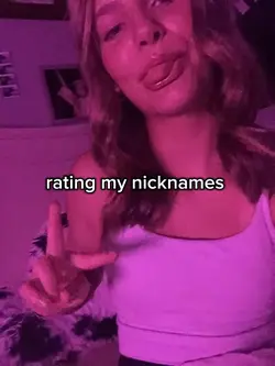 rating my nicknames