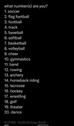 what number(s)