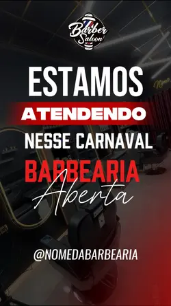 barbearia carnaval