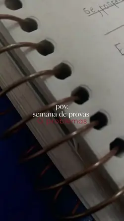 semana de provas