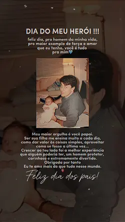 Dia do meu herói 🏆