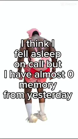 DID I FALL ASLEEP 