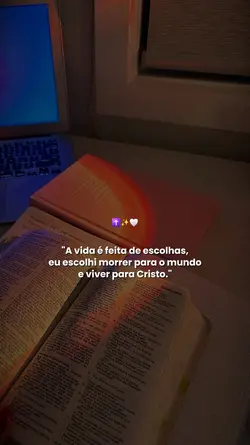 Eu escolho Cristo