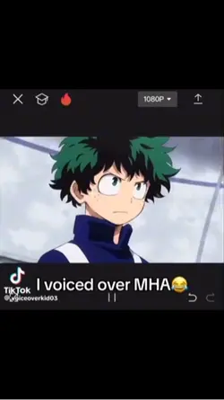 MHA voiceover 😭🙏