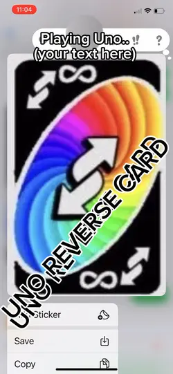 Playing Uno