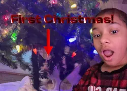 His first Christmas