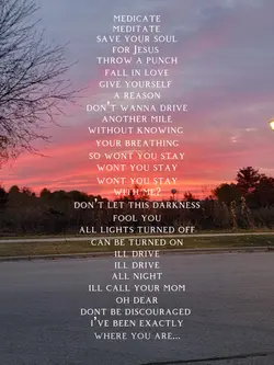 where you are…