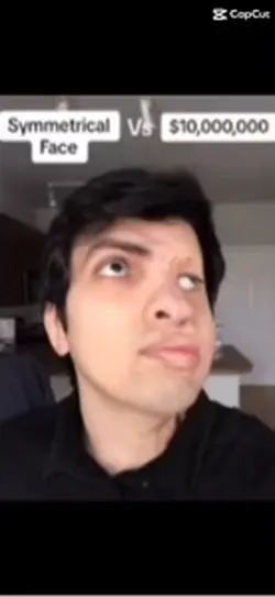 symmetrical face