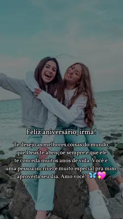 Parabéns irmã 